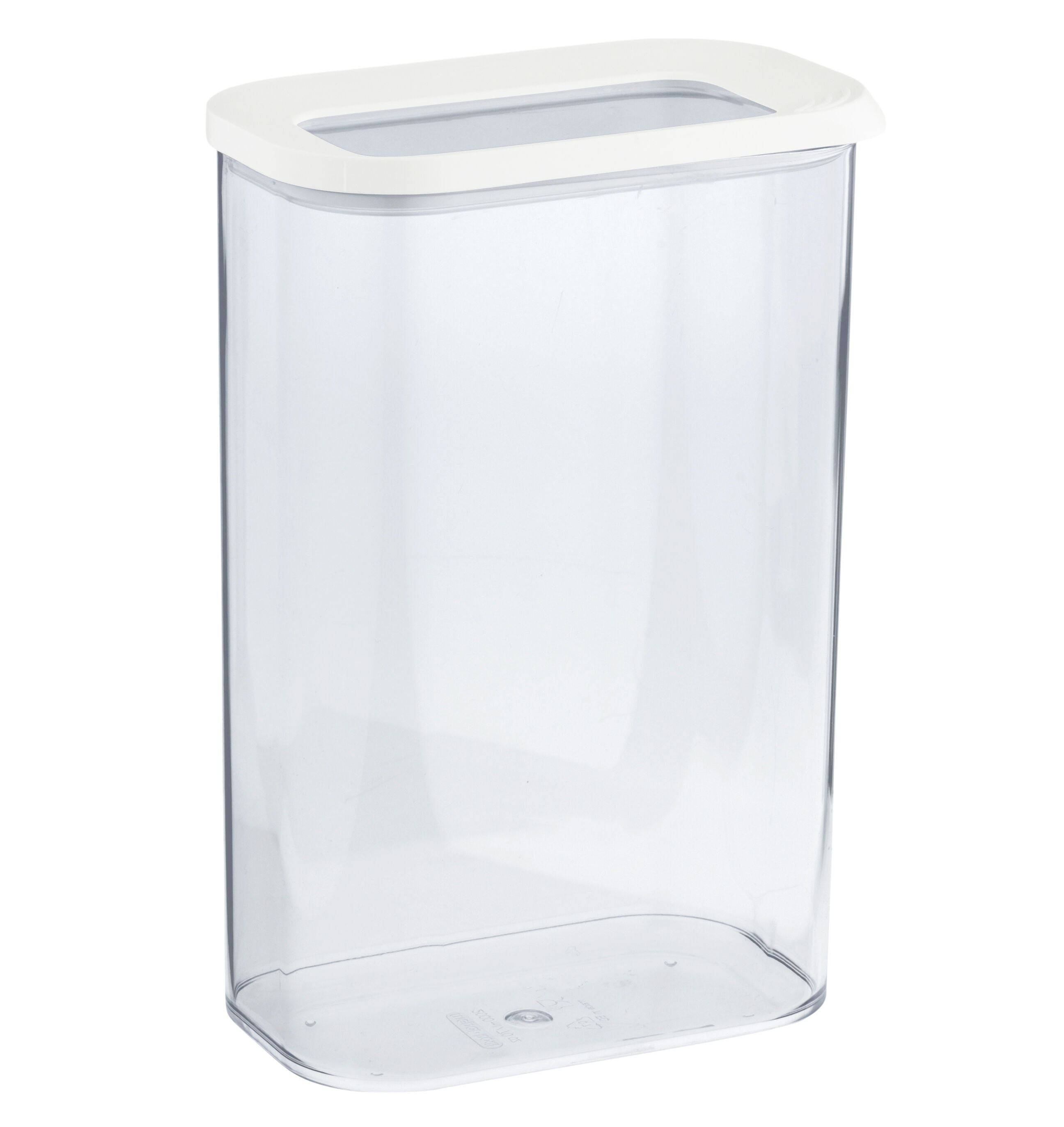 MEPAL MODULA Vorratsdose - Transparent, Weiss / B: 14.5 cm x T: 9.0 cm x H: 22.5 cm