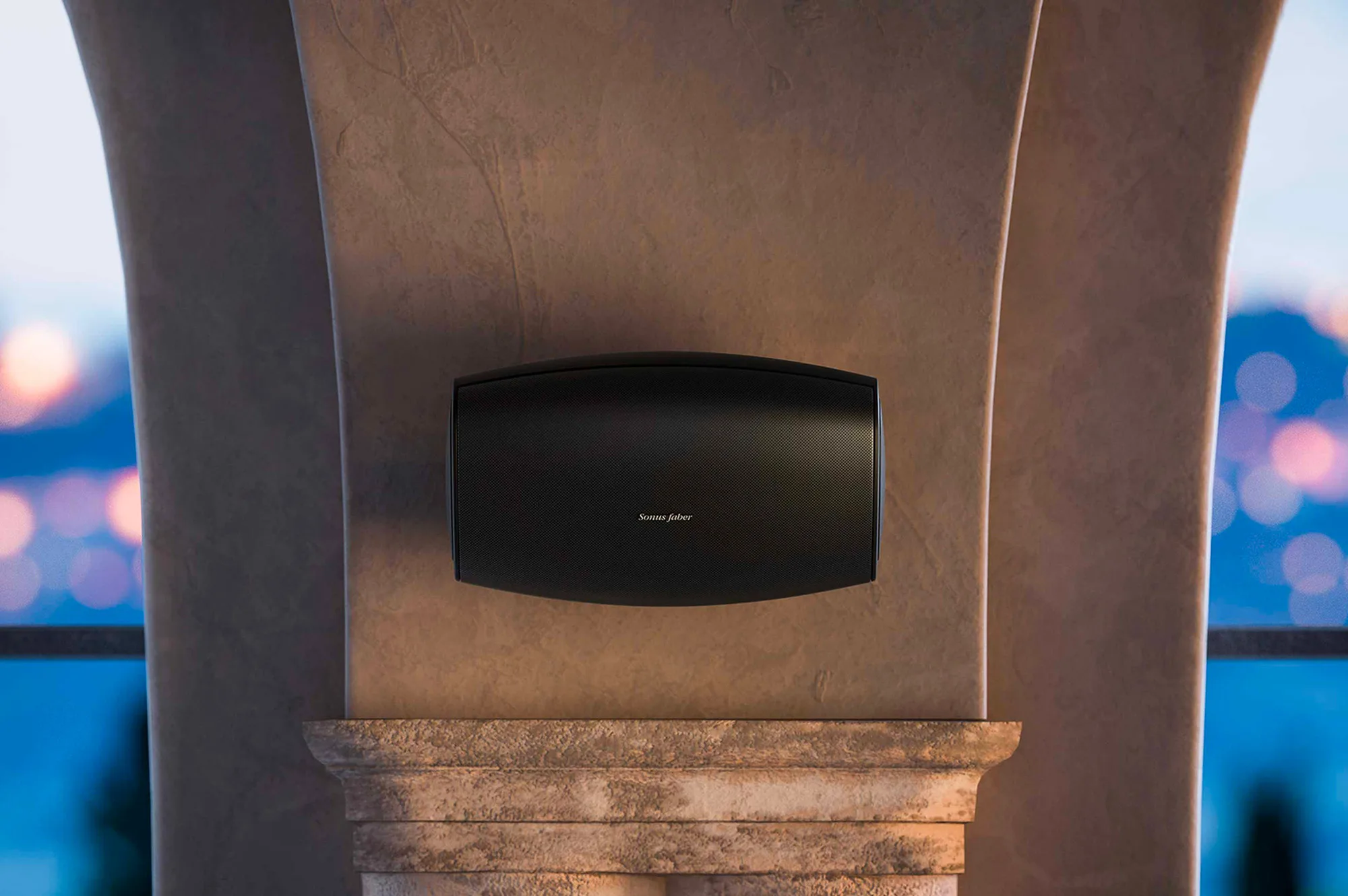 Sonus Faber Aster Noir (la paire) Enceintes d'extérieur