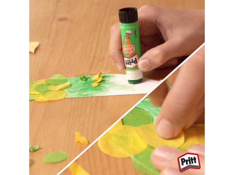 Pritt Klebestift-Set Fun Colors 10 g, 4 Stück Für kreative Bastelprojekte mit den bunten Pritt Fun Colors Leimstifte