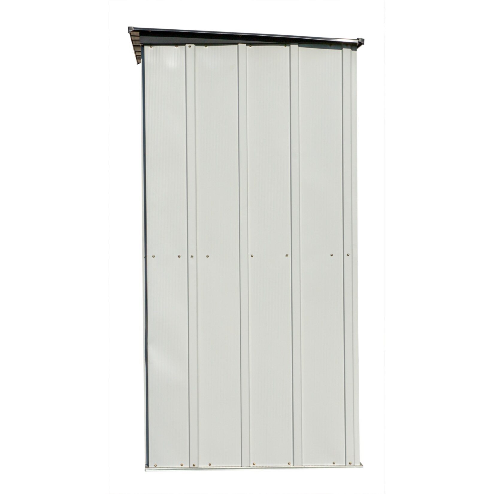 Spacemaker Gartenschrank 4x3 Geräteschrank lichtgrau anthrazit 139x100 cm