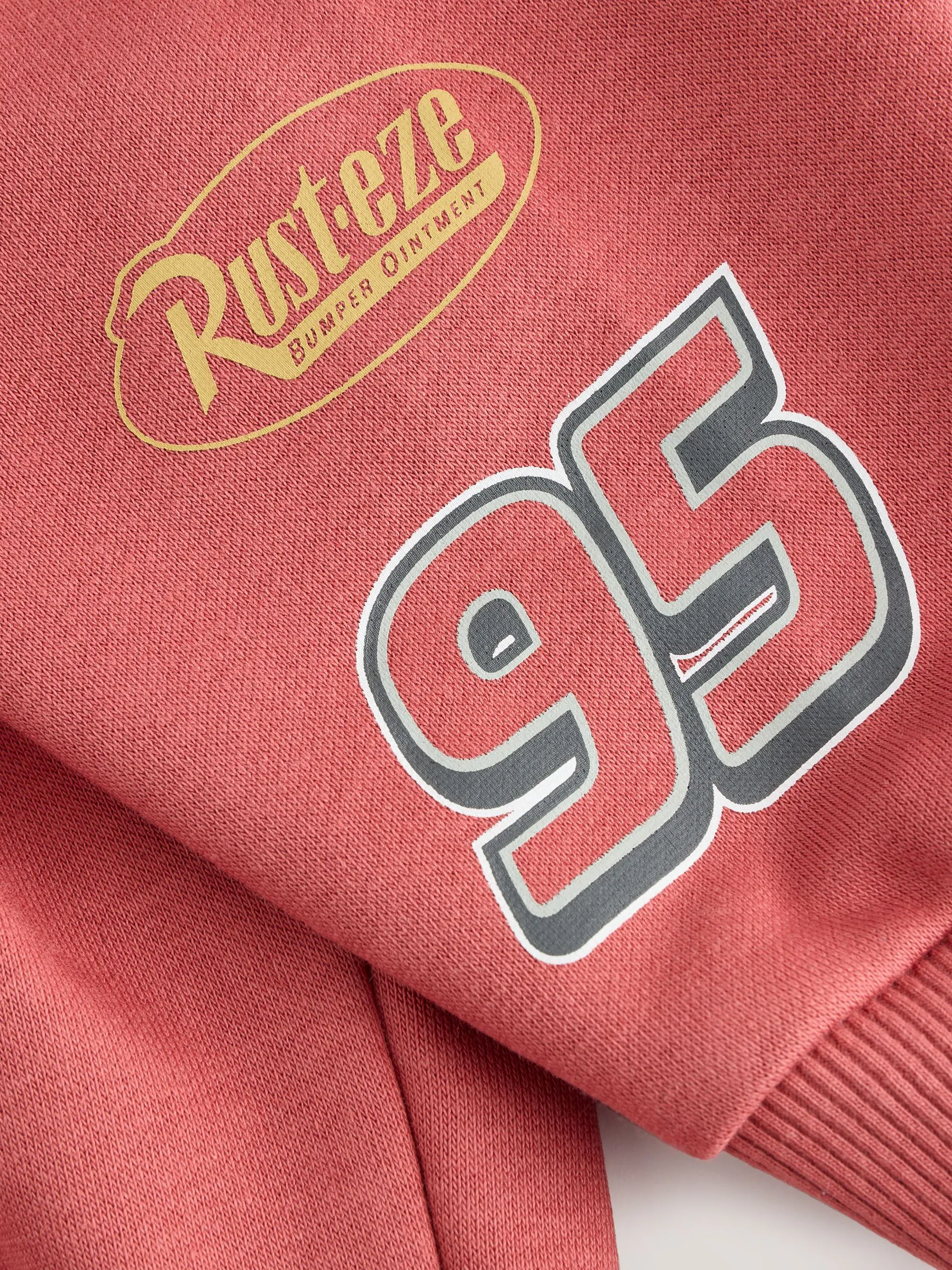 Rood antracietkleurig - Cars set van sweatshirt met ronde hals en joggingbroek (9mnd -8jr)