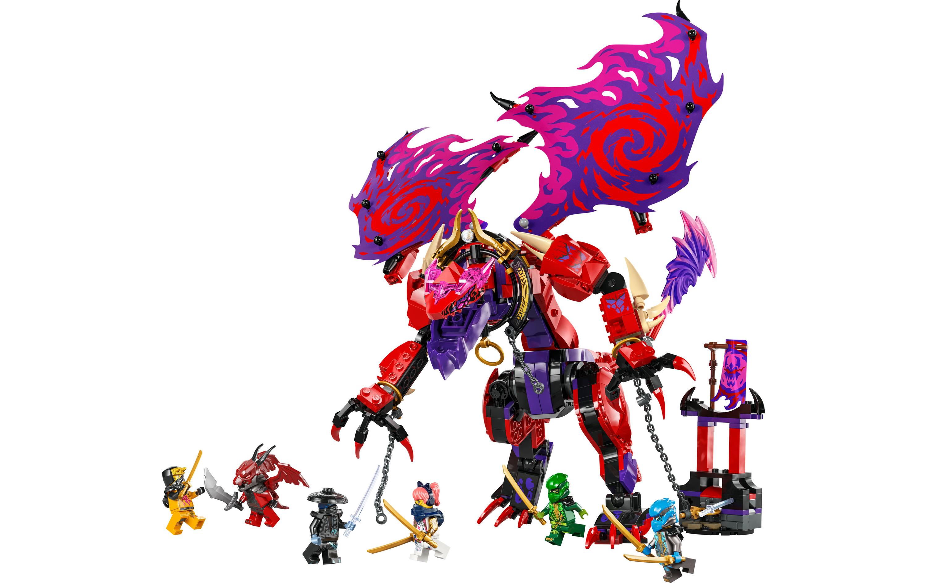 Ninjago Chaosdrache Donnerzahn 71832Lego-Bauset