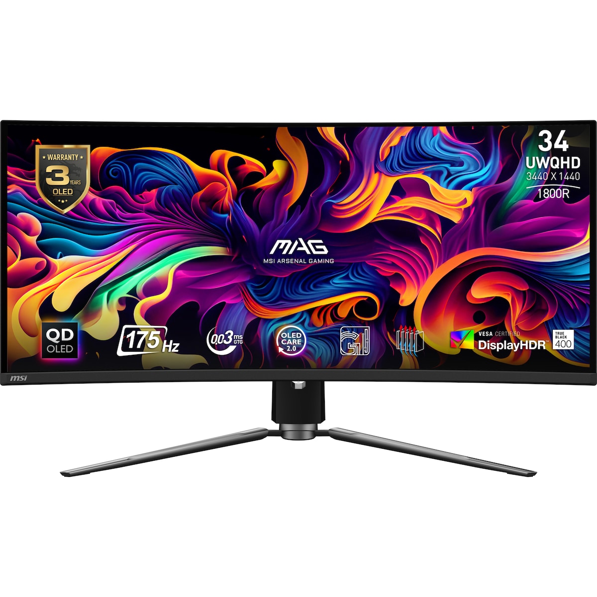 MSI MAG 341CQP QD-OLED 34