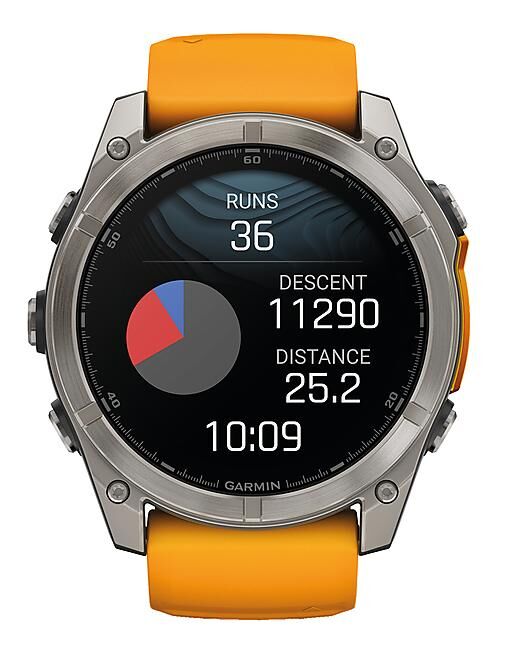 GARMIN - MONTRE GPS FENIX 8 - 51 mm SAPPHIRE AMOLED