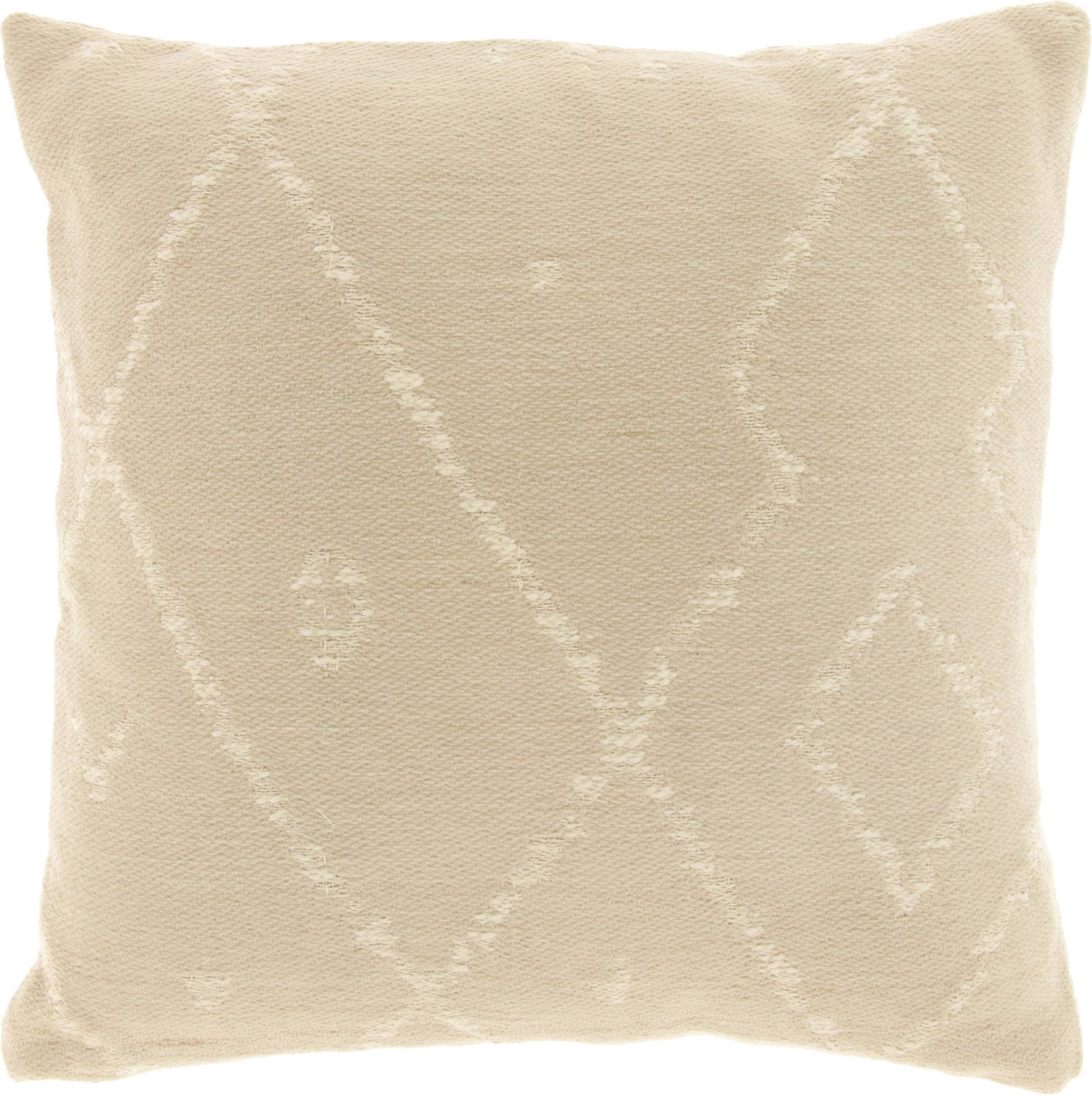Unique Living sierkussen Tobi crème 45 x 45 cm