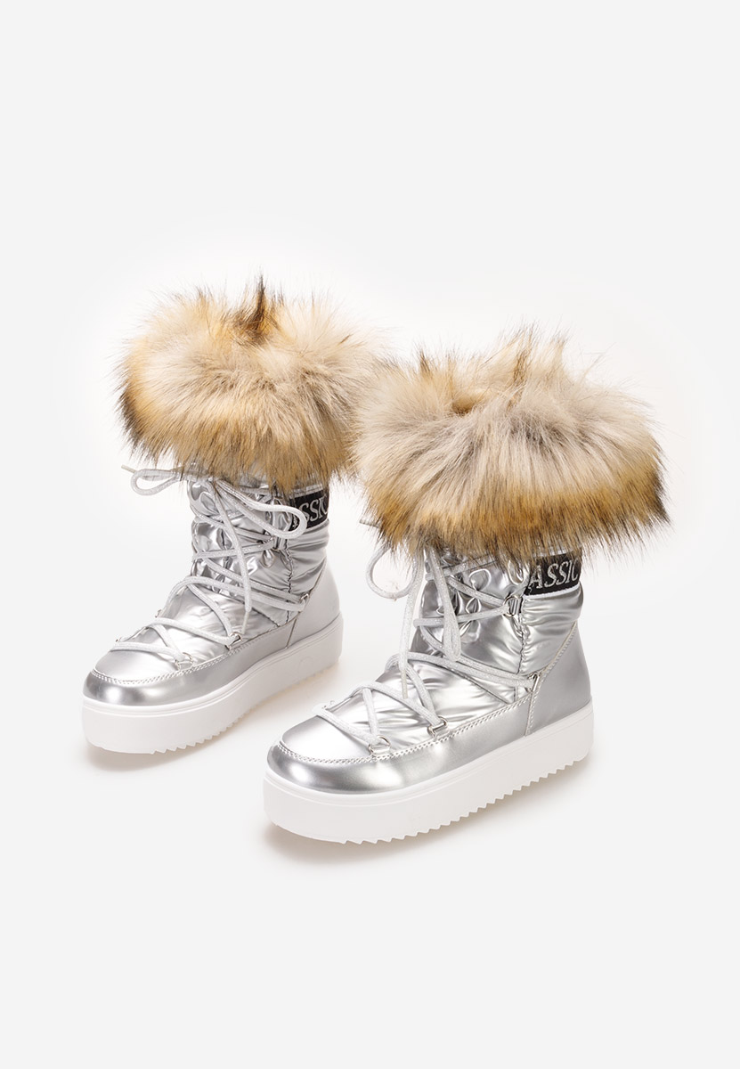 Après-ski femme argent Kemisa V2