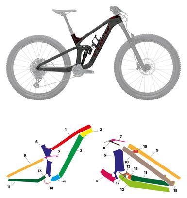 Trek Slash 9.7/9.8/9.9 carbon - 2021 - XL - Brillant