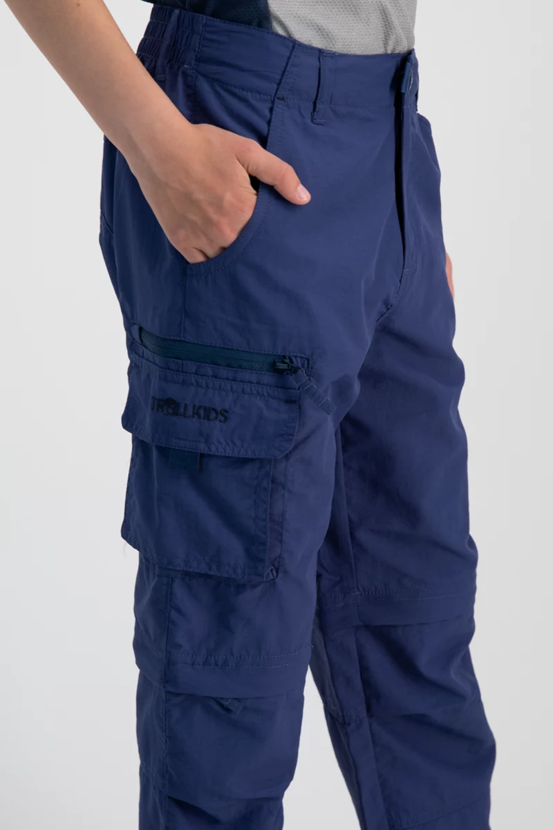 Trollkids Oppland Zip-Off Kinder Wanderhose