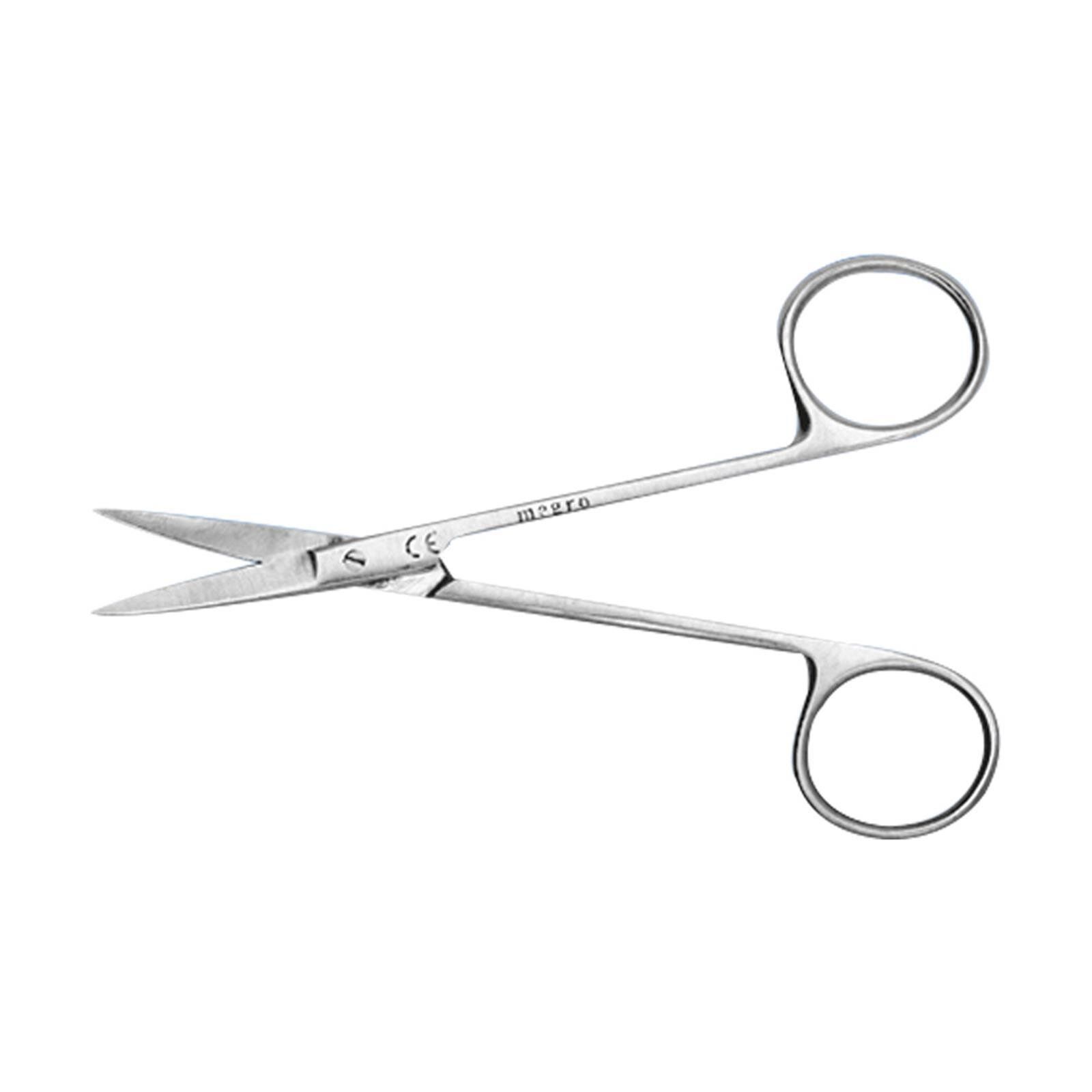 megro feine chirurgische Schere 11,5 cm gebogen, spitz / spitz