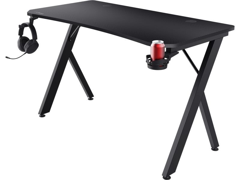 Trust Gaming Tisch GXT 700 Omnius Nachhaltiger und stabiler Gaming-Tisch für optimale Leistung im Spiel