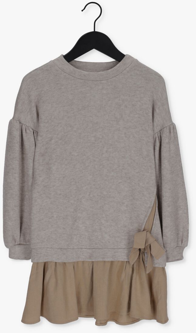 BAJE STUDIO grijze baje studio mini jurk emilia
