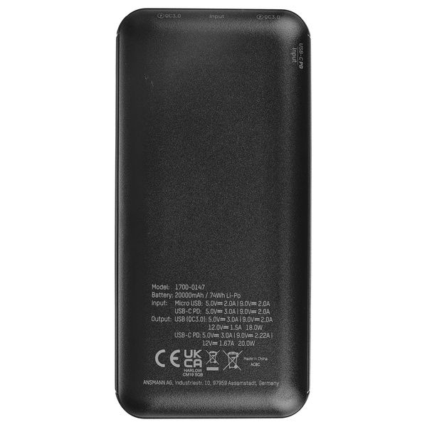 Ansmann Powerbank 20Ah PB320PD