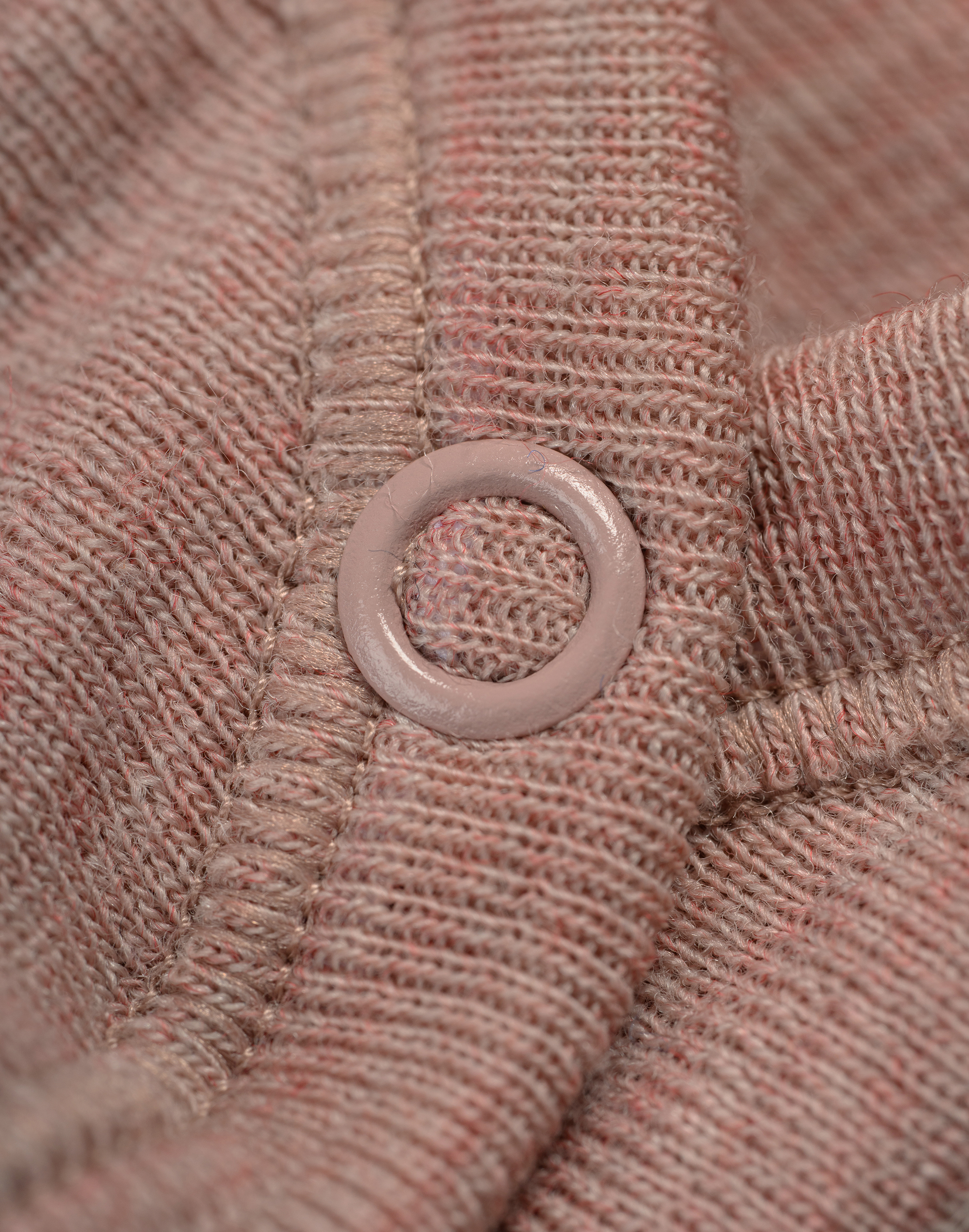 Romper met lange mouw van merinowol voor baby’s