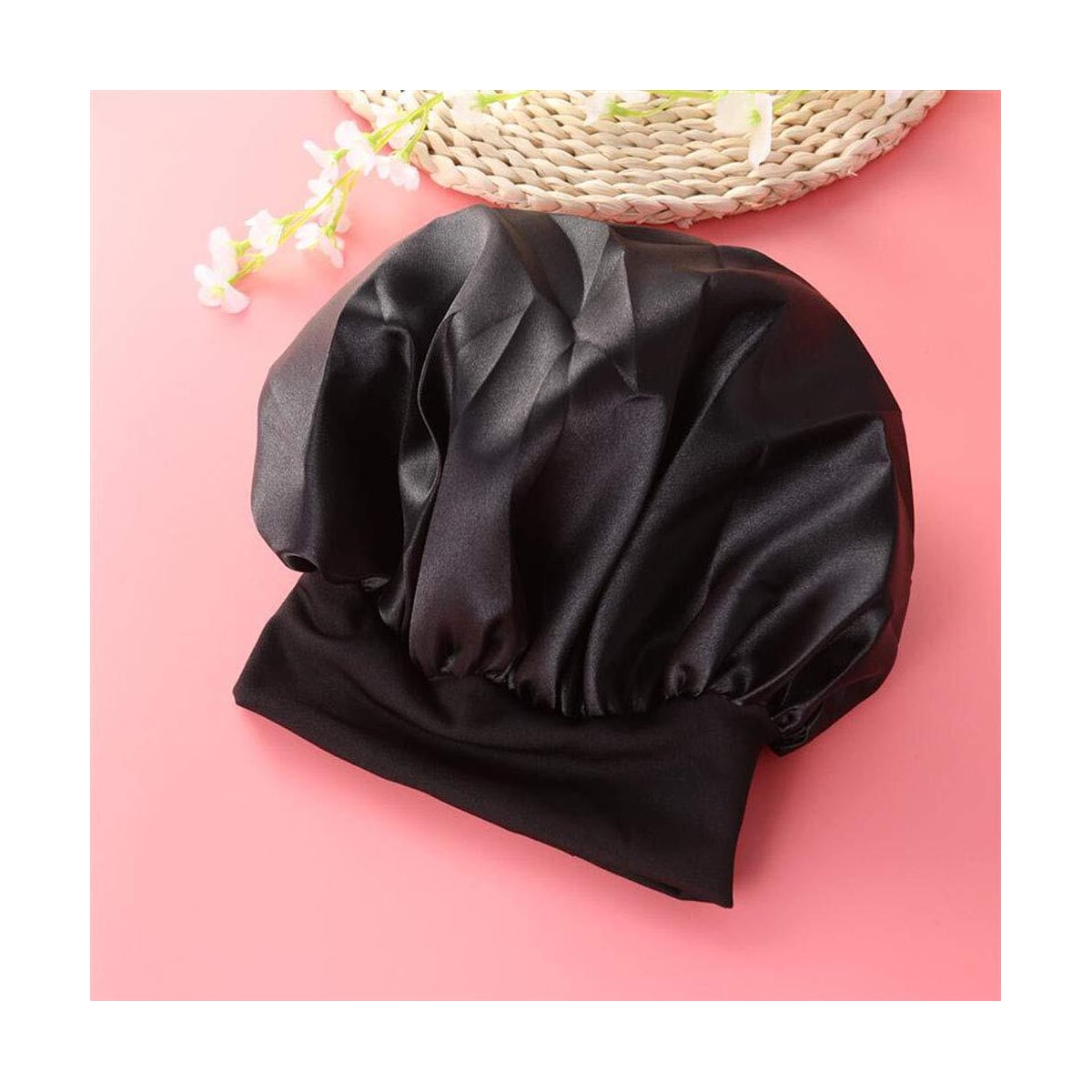 Sovehette Natthette (one size) Sort