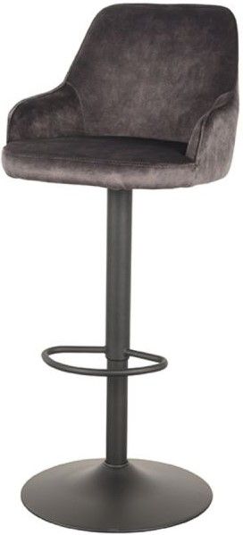 Barkruk Antraciet CM-55.024 Fender B52 x D52 x H110 cm
