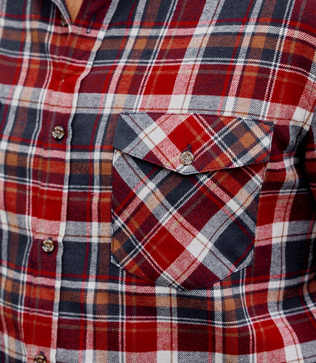 Chemise Flanelle à Carreaux Authentique
