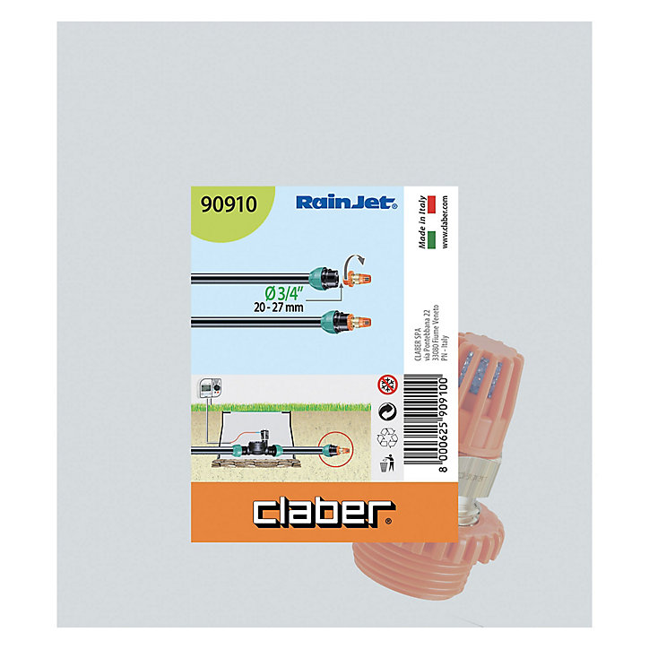 Vanne de drainage filetée mâle Claber