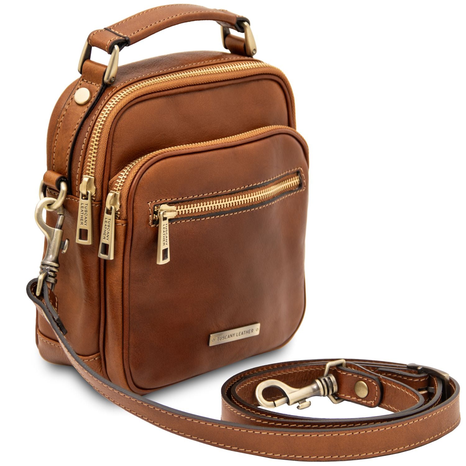 TL142457 – Paul – leren Crossbodytas
