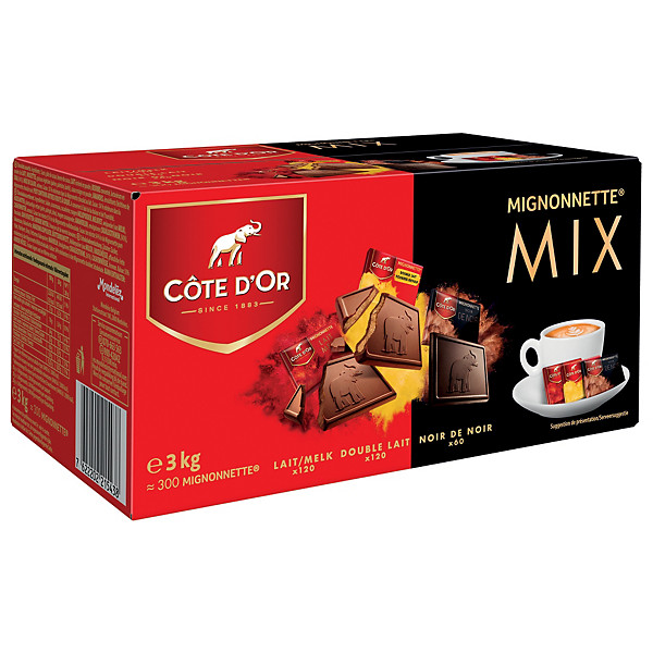 Assortiment 300 mignonnettes Côte d'Or, mix, 3 kg