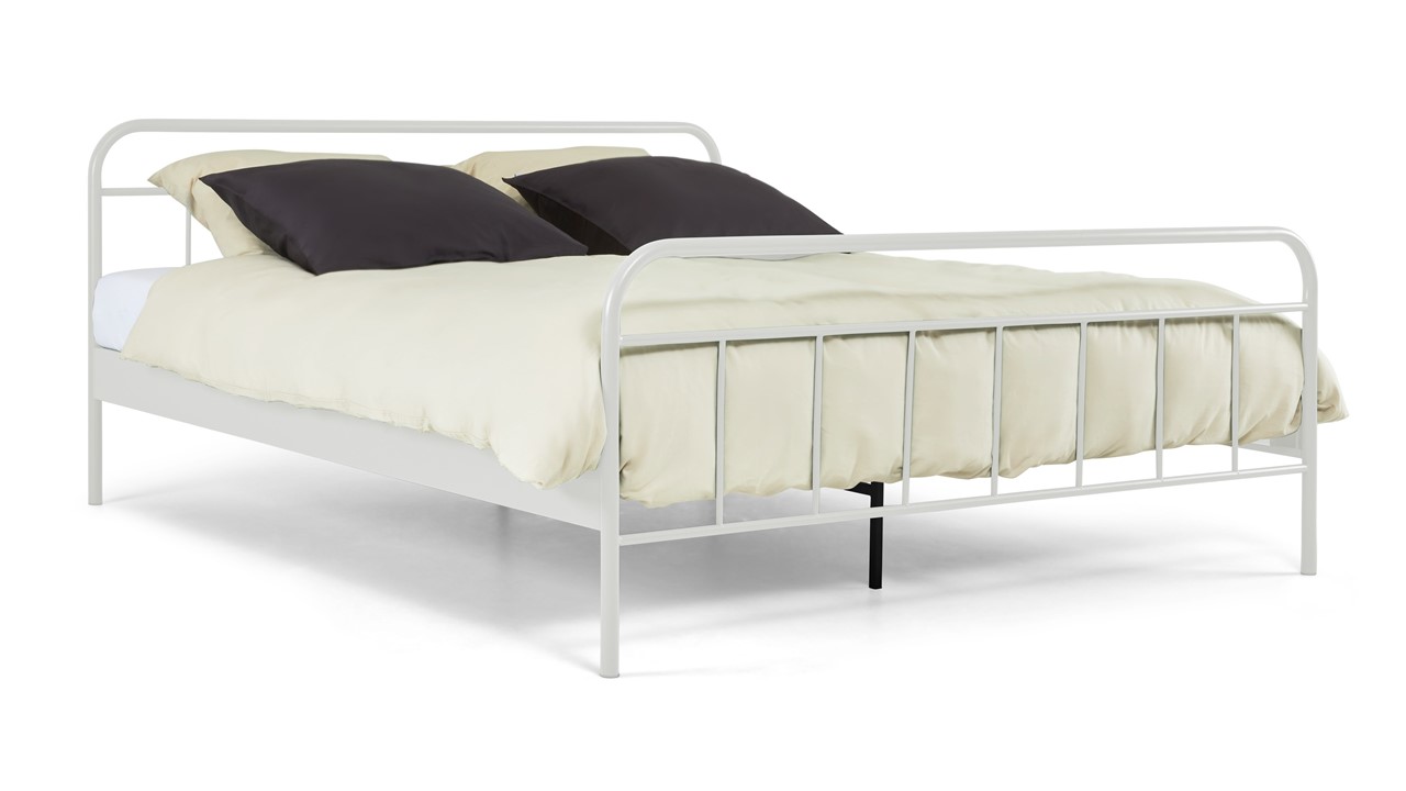 Bed Alex 2-persoons wit