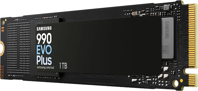 Samsung interne SSD »NVMe2.0 SSD 990 EvoPlus« 1 TB Anschluss PCI Express 4.0