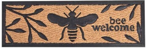 Esschert Design kokosmat Bijenprint naturel 75 x 25,2 cm