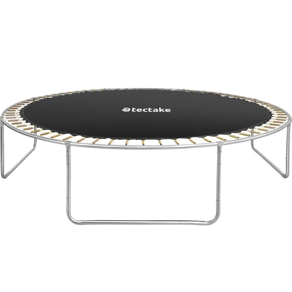 tectake Trampoline Garfunky met veiligheidsnet, Zwart/blauw