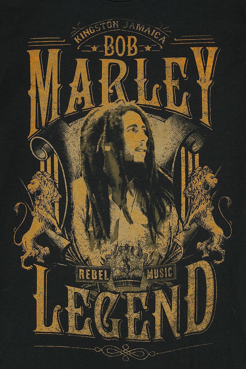 Rebel Legend | Bob Marley T-Shirt Manches courtes