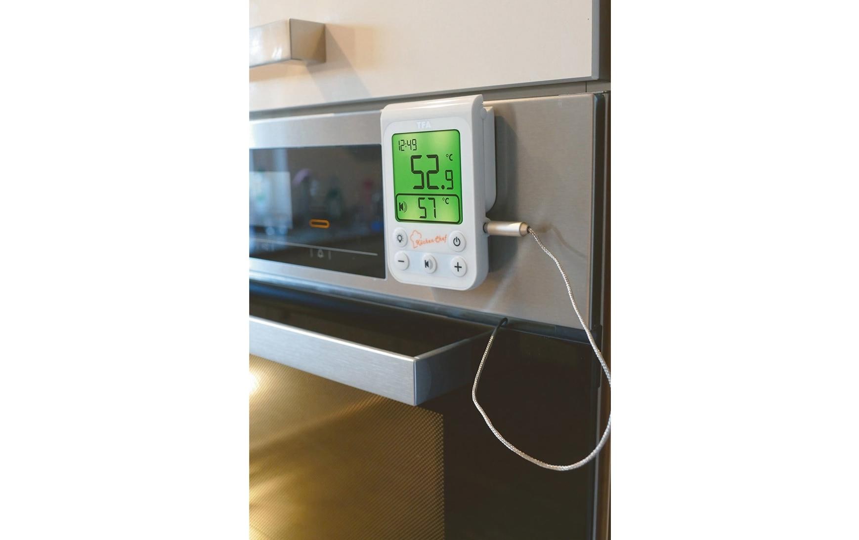 Bratenthermometer Küchen-Chef, DigitalDigitales Grill-Bratenthermometer