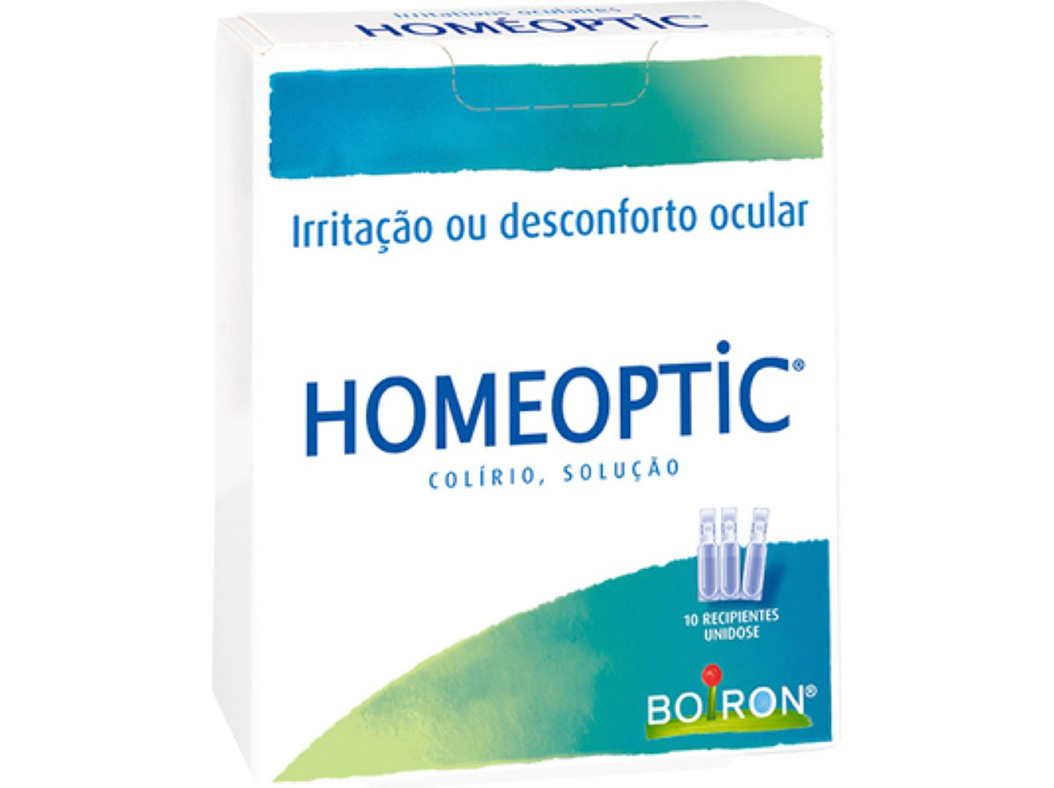 COLÍRIO HOMEOPTIC UNIDOSES 10X0.4ML