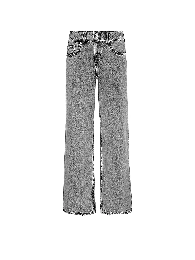 LEVI'S® Jeans Straight Fit SUPERLOW grau