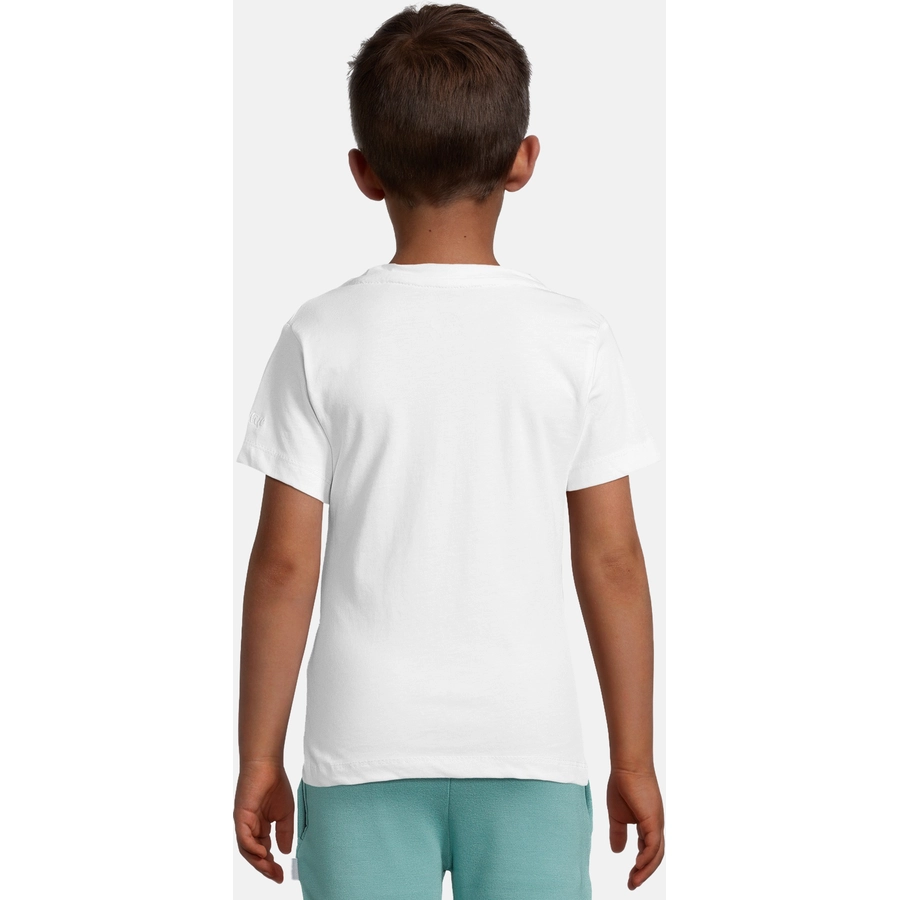 New Life T-Shirt TEE - CREW NECK PATCH POCKET White