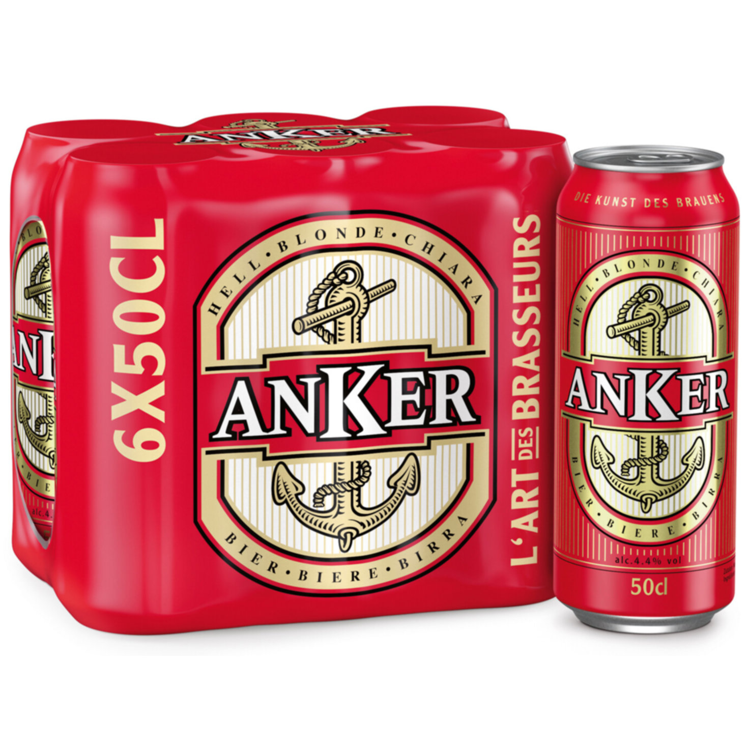 Anker Lager Dose 6x50cl -300cl