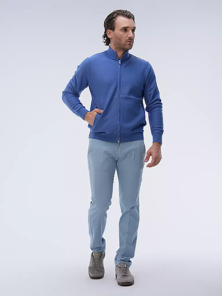 PAUL & SHARK Strickjacke blau
