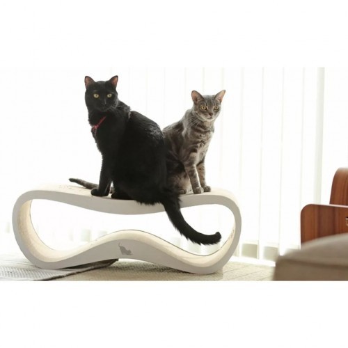 Arranhador de gato Lui, branco
