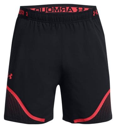 Short Under Armour Vanish Woven 15 cm Graphic Noir Rouge Homme