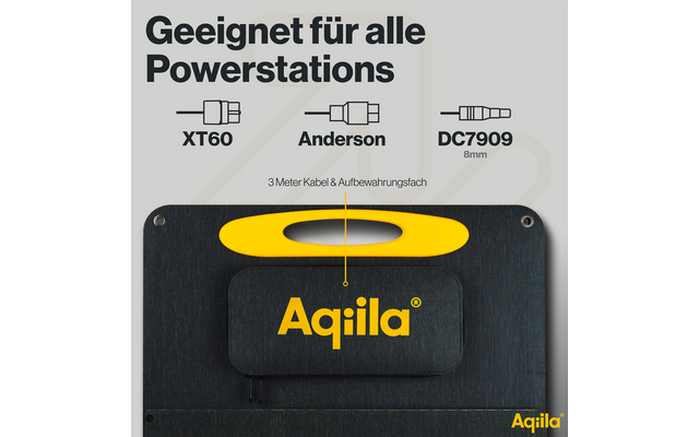 Aqiila Sunbird Solarpanel Monokristallin