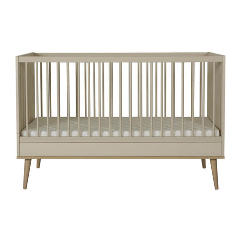 Lit 140 x 70 CM Flow Argile - QUAX
