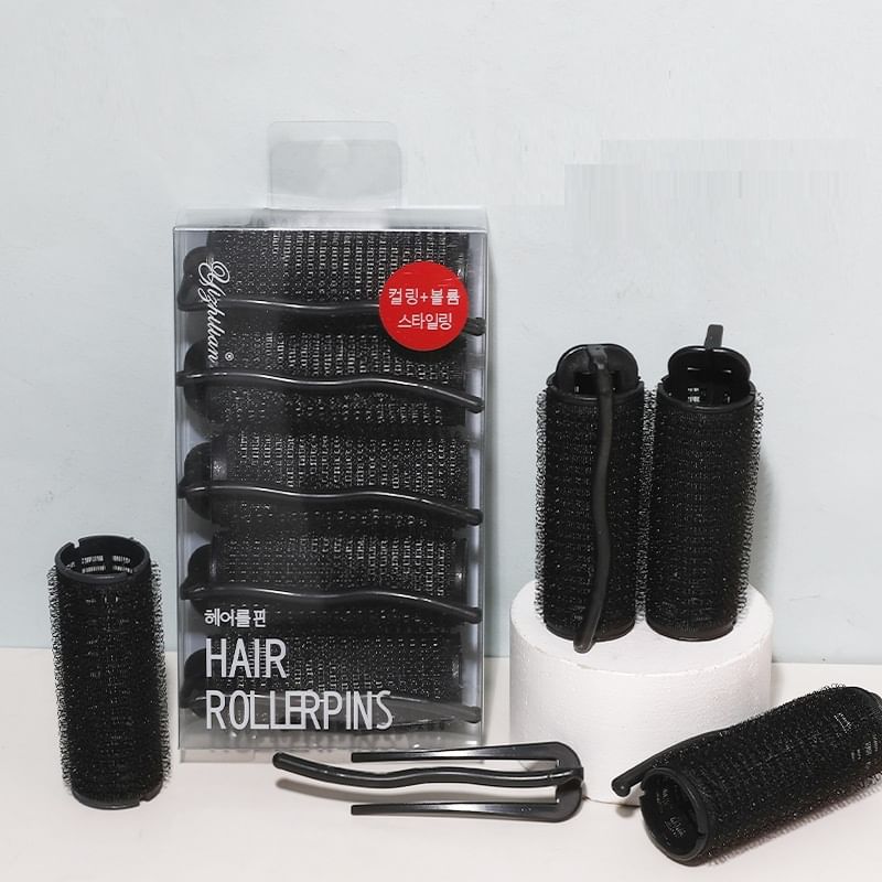 magrinta - Set van 5 paar: Haarroller + Haarclip
