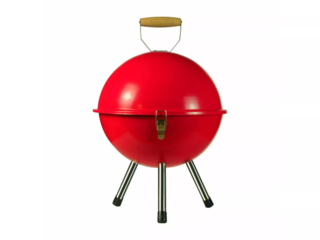 Barbecue au charbon de bois Village Rouge Ø35,5x46cm 7house