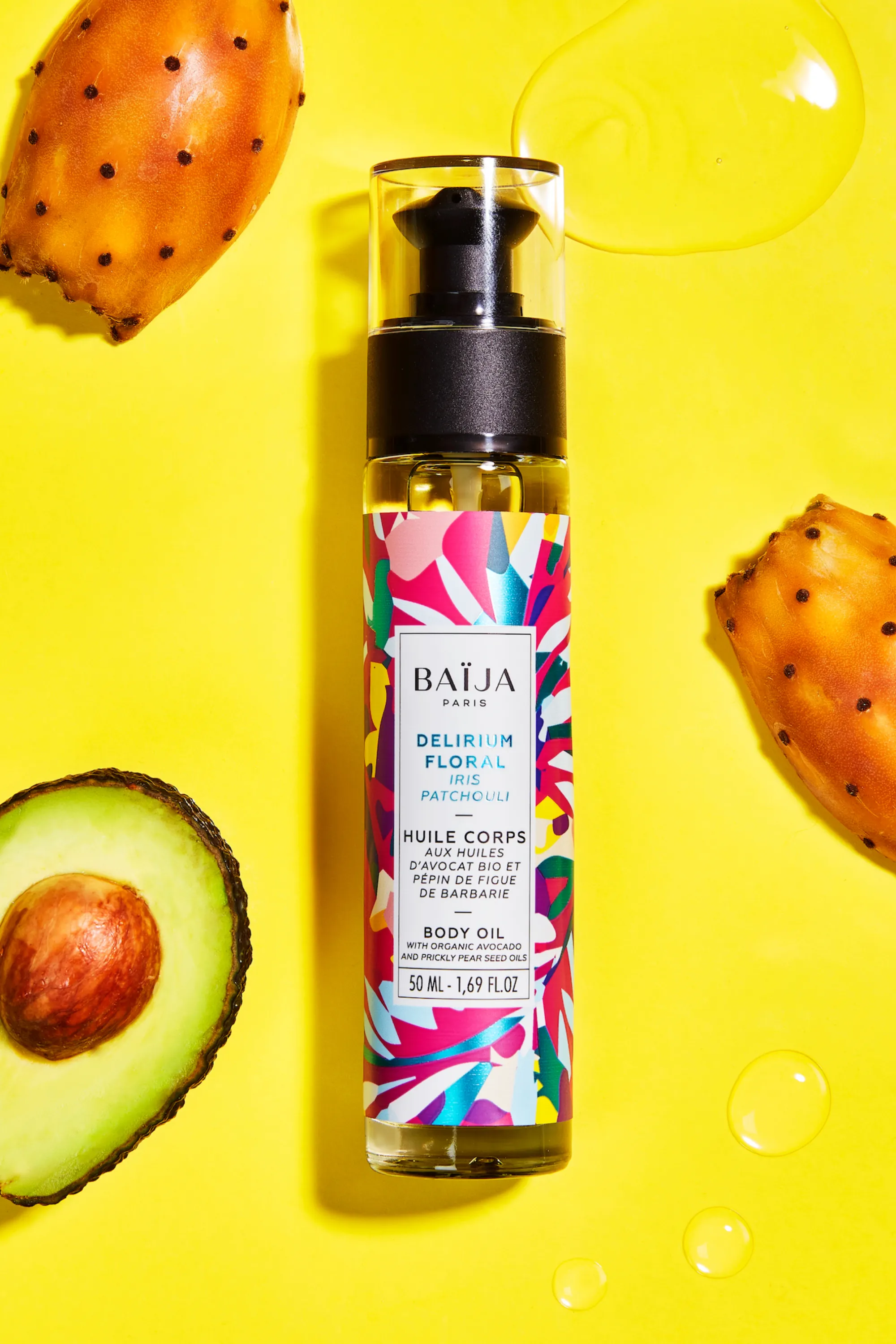 Baïja Huile corps & bain Delirium Floral-50 ml