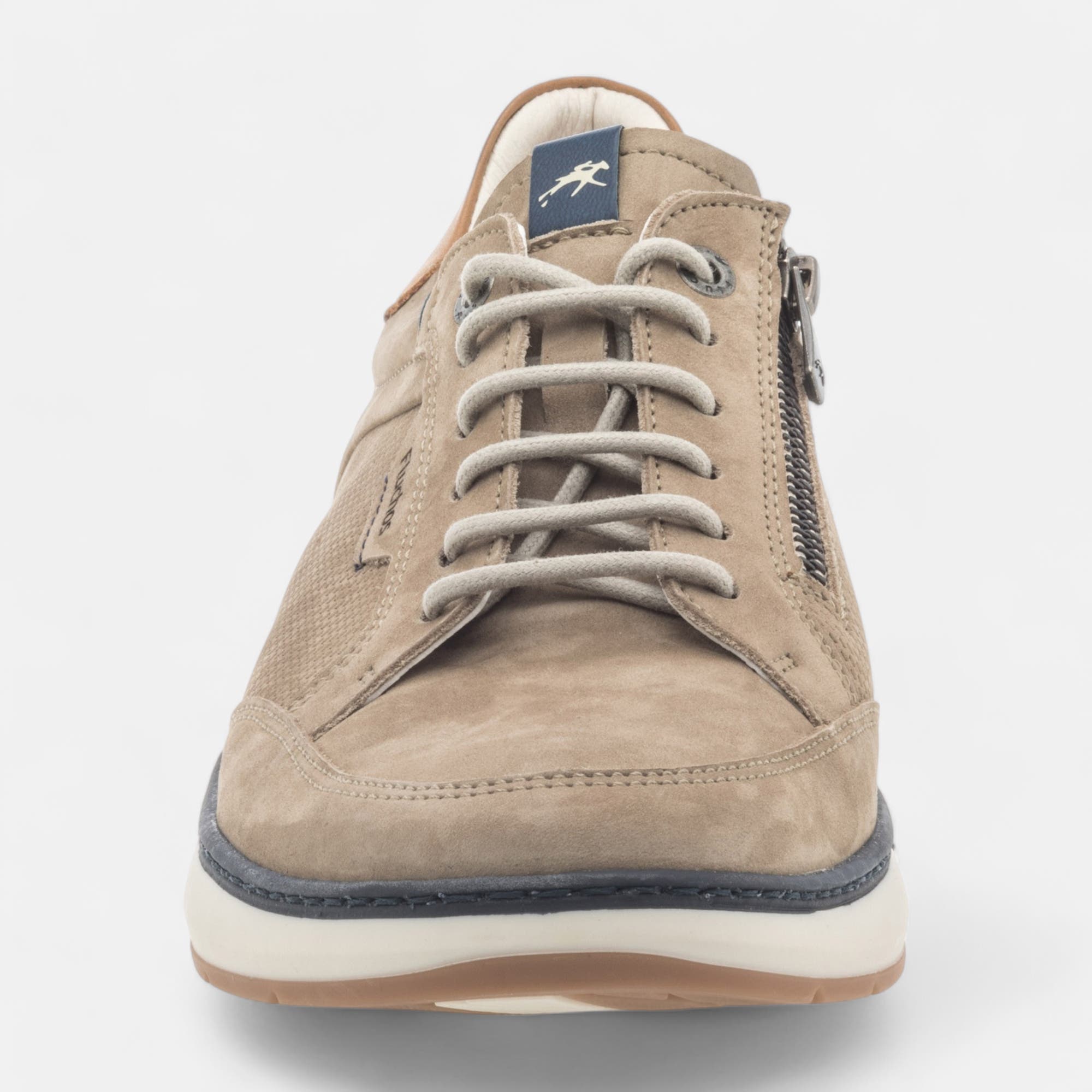 Derbies pieds sensibles Homme en cuir beige