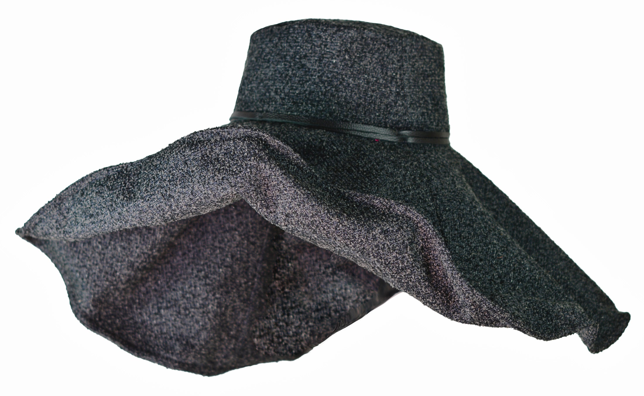Chapeau Ibiza souple pour femme en tissu Buckley