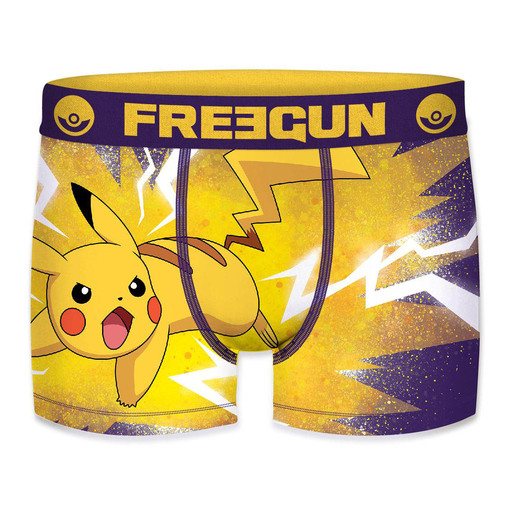 Calzoncillo Picachu Pokémon Freegun Para Niño