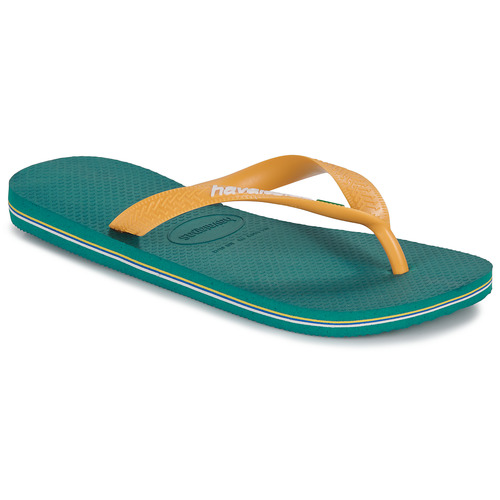 Havaianas - BRASIL LOGO Verde / Amarillo