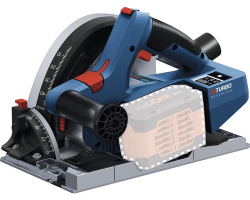 Bosch Professional Connectivity BITURBO GKT 18V-52 GC accu-invalzaag, zonder accu en lader, inclusief L-BOXX