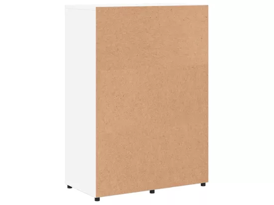 Buffet blanc 60x31x84 cm bois d'ingénierie