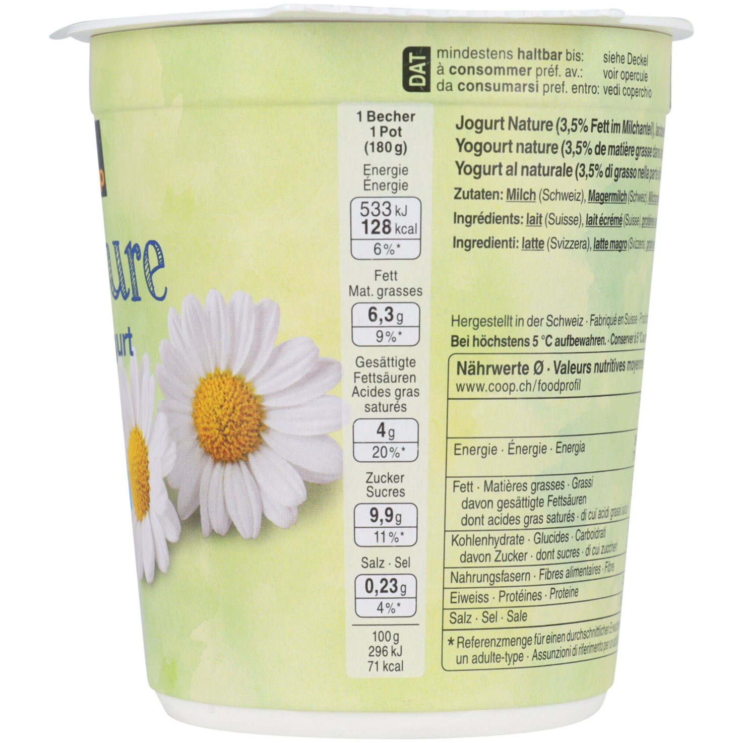 Free From Joghurt Nature lactosefrei 2x180g