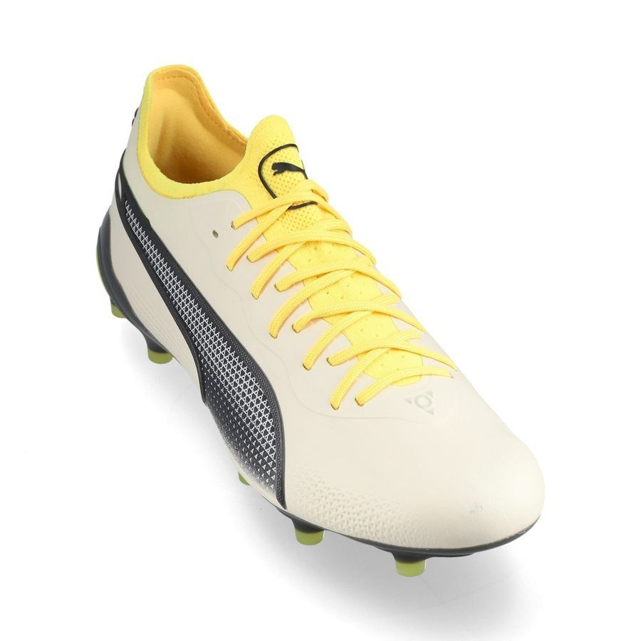 PUMA King Ultimate FG/AG Voltage - Alpine Snow/Gris/Yellow Blaze