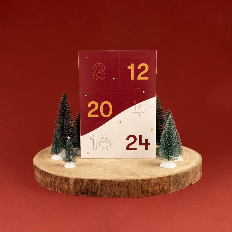 Adventskalender Mini's | 100% biologisch afbreekbare verpakking